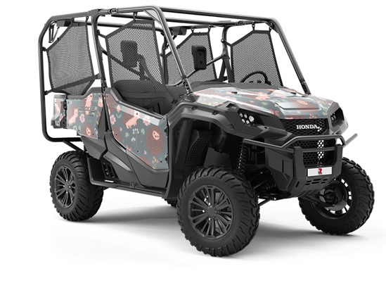 Sharp Personality Animal Utility Vehicle Vinyl Wrap