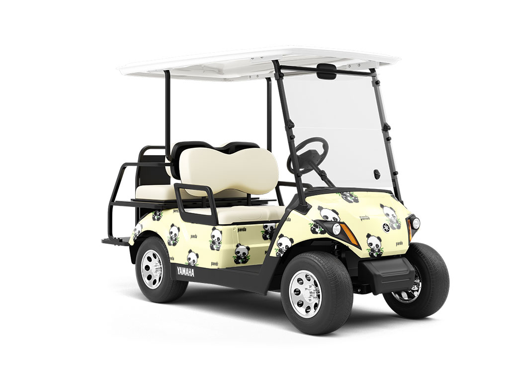 Eucalyptus Snack Animal Wrapped Golf Cart