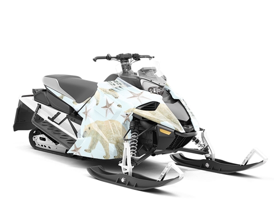 Arctic Circle Animal Custom Wrapped Snowmobile