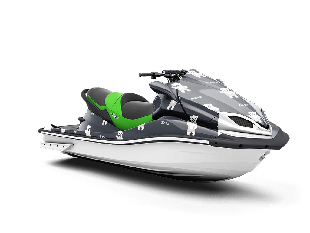 Arctic Pixels Animal Jet Ski Vinyl Customized Wrap