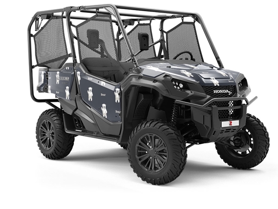 Arctic Pixels Animal Utility Vehicle Vinyl Wrap