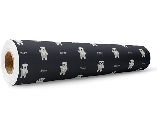 Arctic Pixels Animal Wrap Film Wholesale Roll