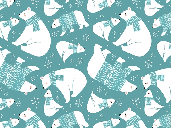 Cold Season Animal Vinyl Wrap Pattern