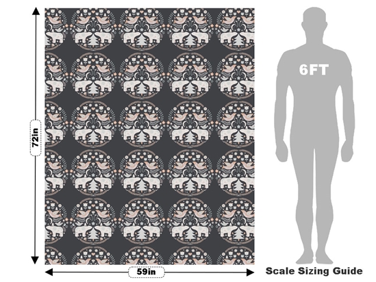 Snowy Sweetness Animal Vehicle Wrap Scale