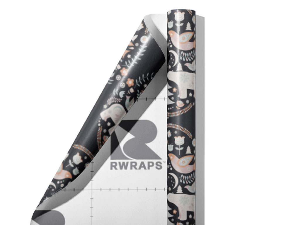 Snowy Sweetness Animal Wrap Film Sheets