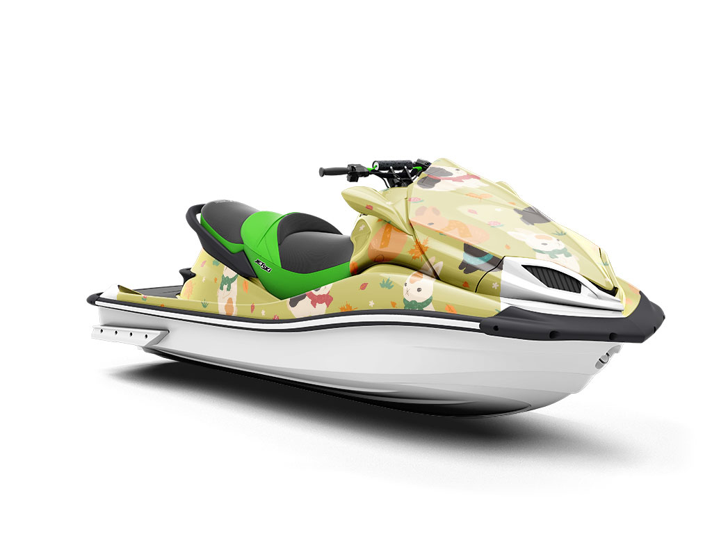 Chilly Day Animal Jet Ski Vinyl Customized Wrap