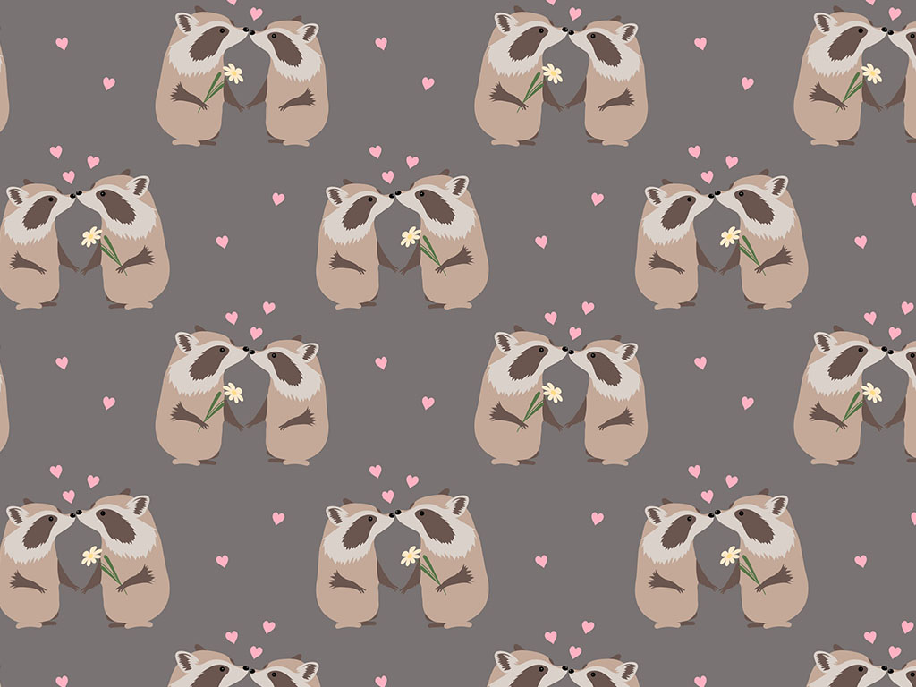 Little Thieves Animal Vinyl Wrap Pattern