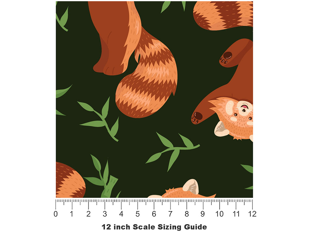 Fighting Position Animal Vinyl Film Pattern Size 12 inch Scale