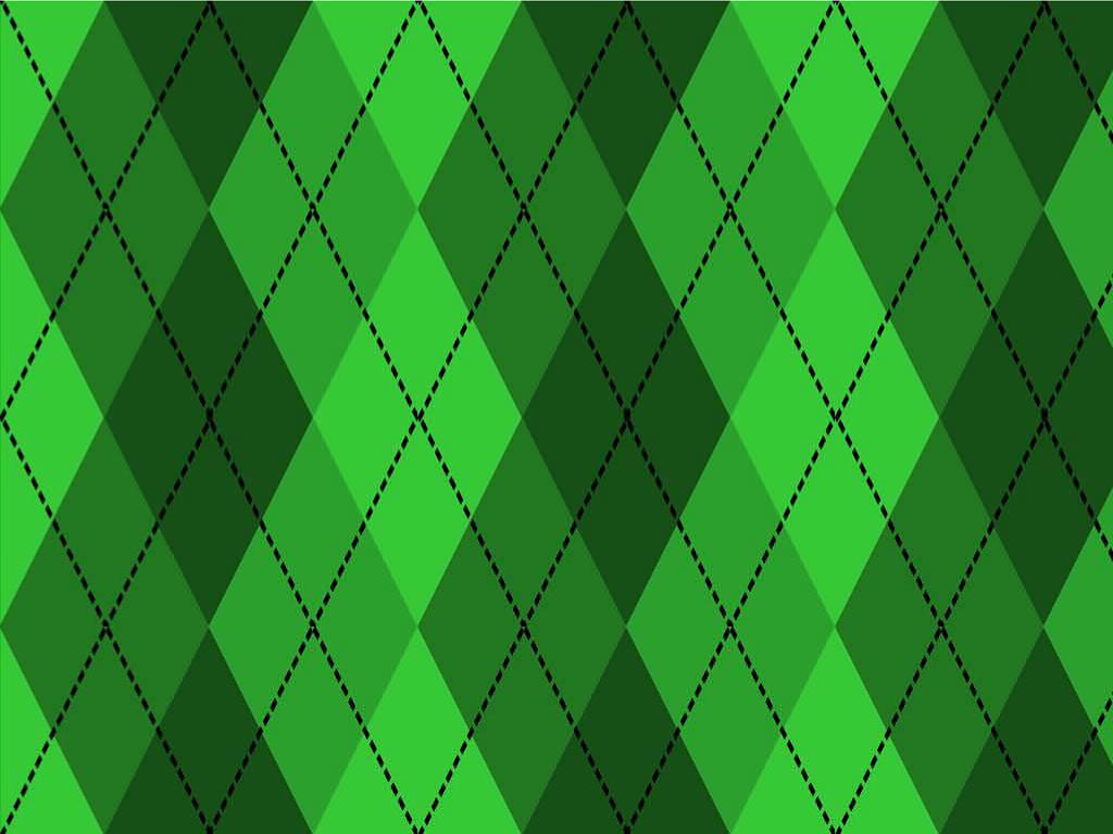 Overgrown Lawn Argyle Vinyl Wrap Pattern