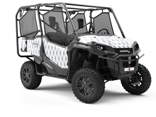 Achromatic  Argyle Utility Vehicle Vinyl Wrap