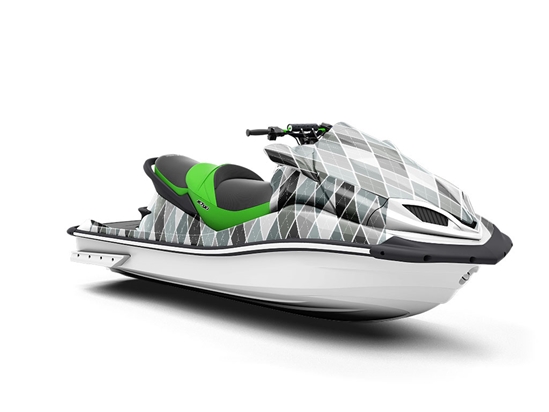 Gothic Charm Argyle Jet Ski Vinyl Customized Wrap