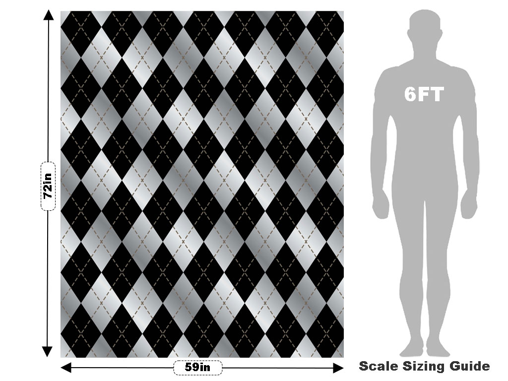 London Fog Argyle Vehicle Wrap Scale