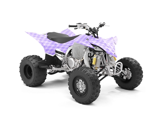 Calming Orchid Argyle ATV Wrapping Vinyl