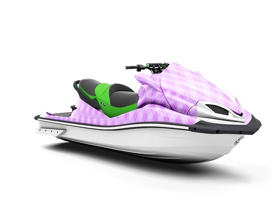 Heliotrope Dance Argyle Jet Ski Vinyl Customized Wrap