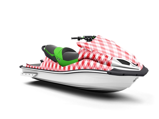 Picnic Date Argyle Jet Ski Vinyl Customized Wrap