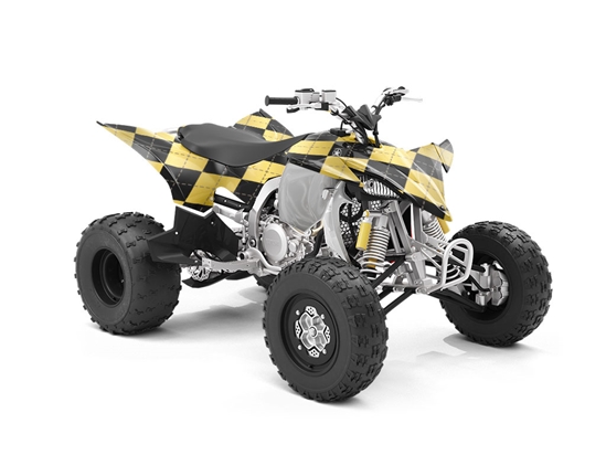 Liquid Gold Argyle ATV Wrapping Vinyl