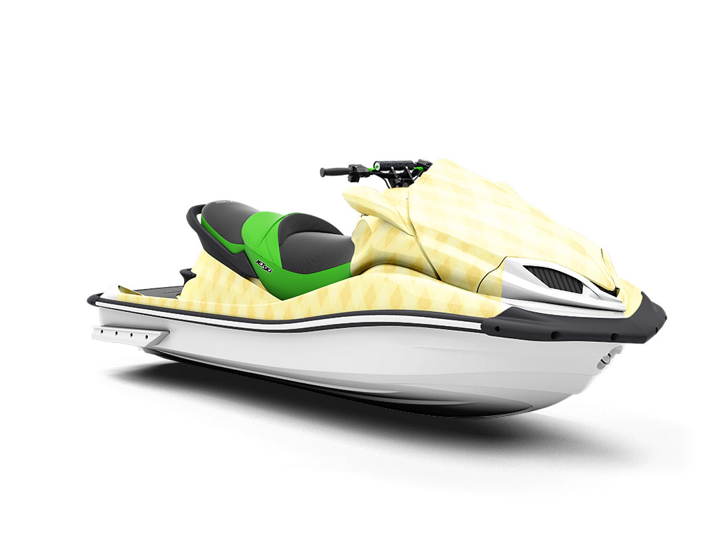 Sugar Cookie Argyle Jet Ski Vinyl Customized Wrap