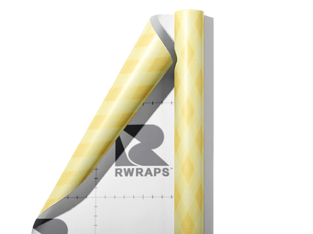 Sugar Cookie Argyle Wrap Film Sheets