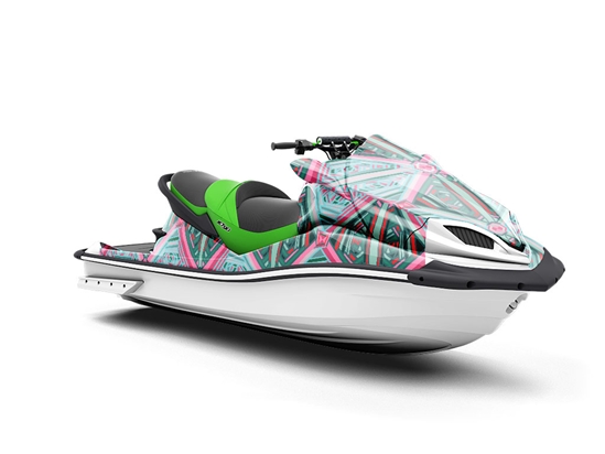 Make Out Art Deco Jet Ski Vinyl Customized Wrap