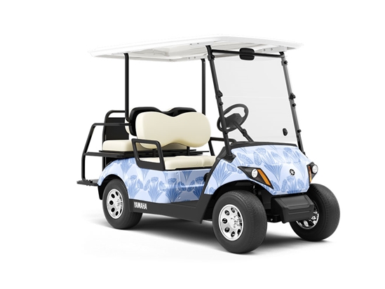 Too Literal Art Deco Wrapped Golf Cart