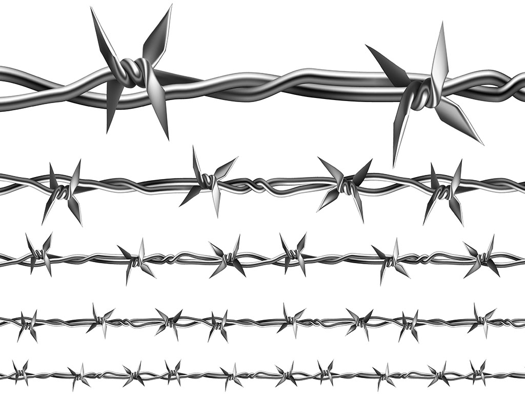 Barbed wire new arrivals