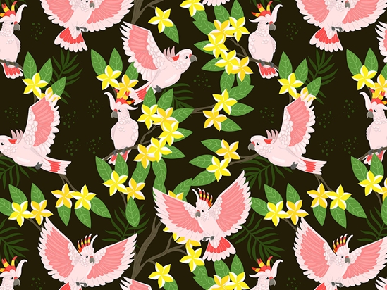 Chatty Cathy Birds Vinyl Wrap Pattern