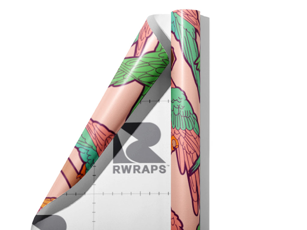 Pretty Bird Birds Wrap Film Sheets