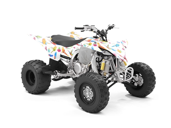 Repeat This Birds ATV Wrapping Vinyl