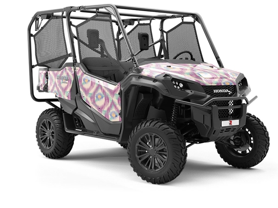 Magenta Markings Birds Utility Vehicle Vinyl Wrap