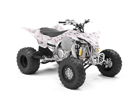 Crosswalk Wait Birds ATV Wrapping Vinyl