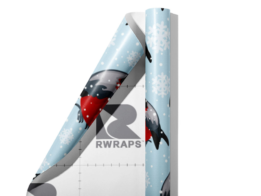 Bundle Up Birds Wrap Film Sheets