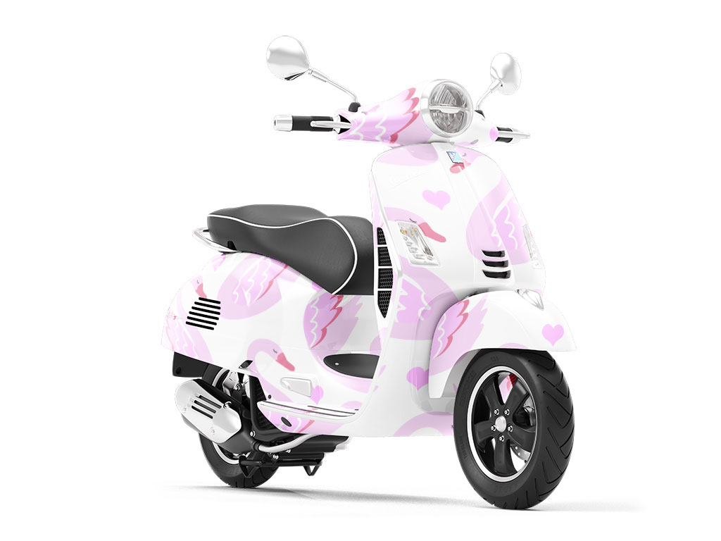 Lifelong Love Birds Vespa Scooter Wrap Film