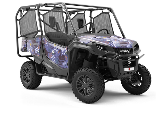 Mythic Black Birds Utility Vehicle Vinyl Wrap