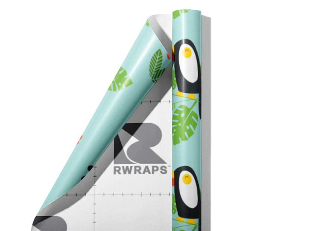 Happy Tropics Birds Wrap Film Sheets