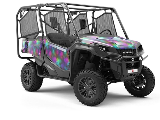 Carnival Nights Bokeh Utility Vehicle Vinyl Wrap