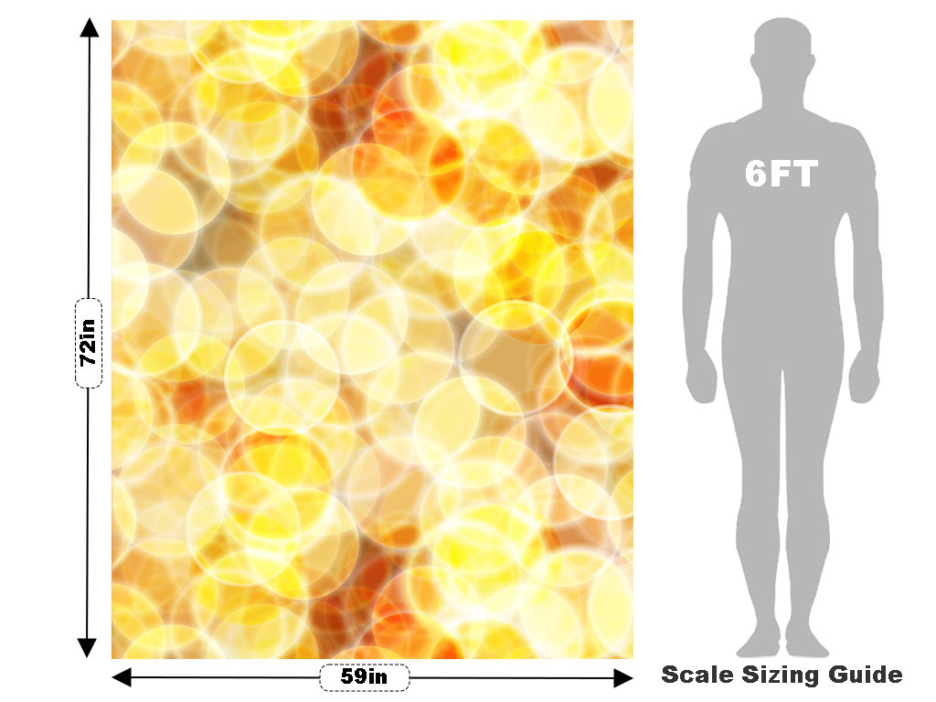 Imaginary Doubloons Bokeh Vehicle Wrap Scale