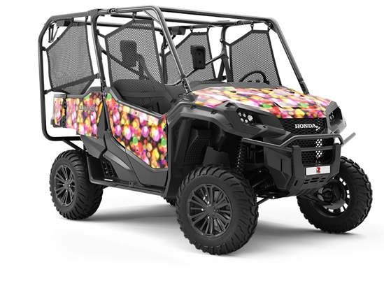 Overwhelming Club Bokeh Utility Vehicle Vinyl Wrap