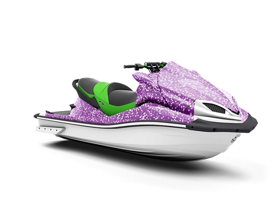 Royal Delight Bokeh Jet Ski Vinyl Customized Wrap