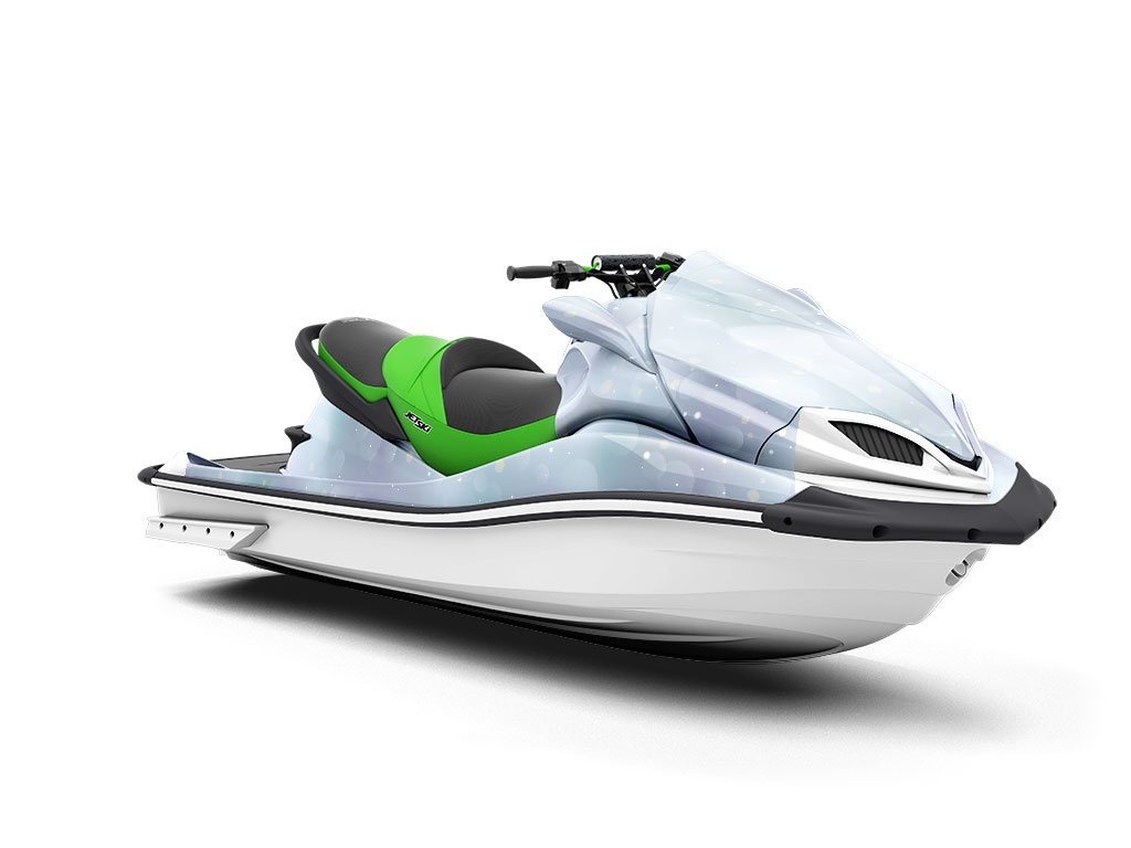 Winter Crisp Bokeh Jet Ski Vinyl Customized Wrap