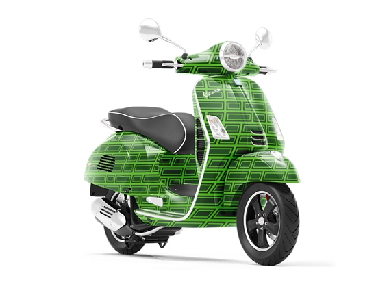 Digital  Brick Vespa Scooter Wrap Film