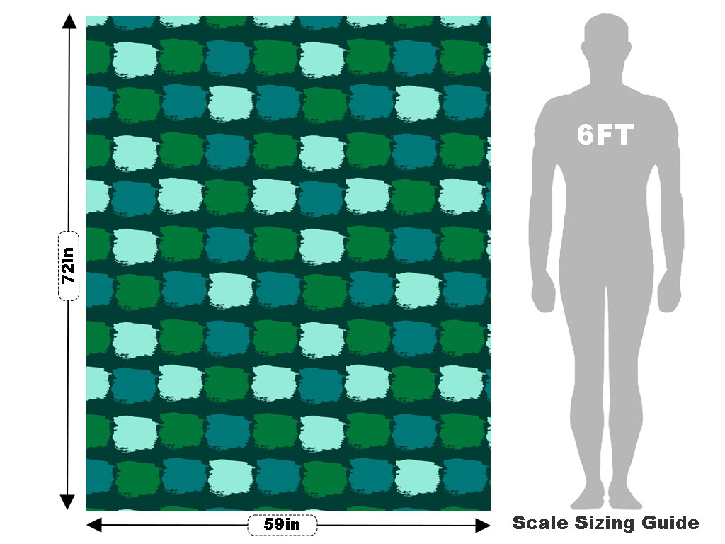 Green  Brick Vehicle Wrap Scale