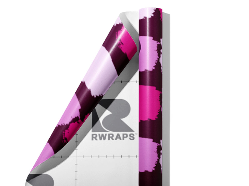 Magenta  Brick Wrap Film Sheets