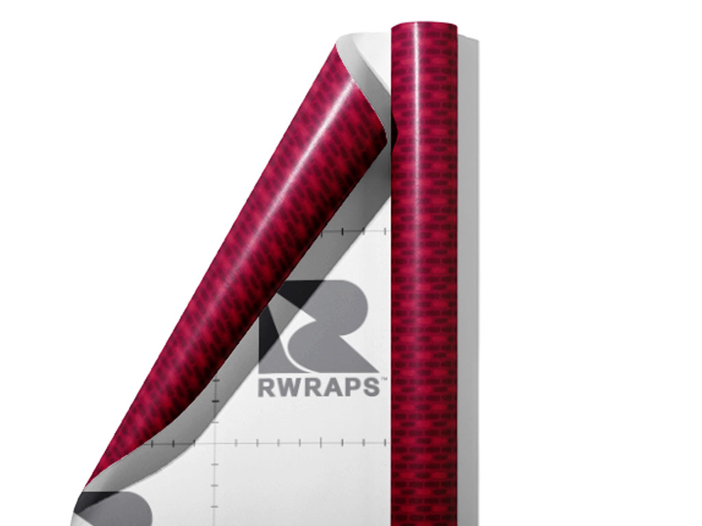 Rosewood Pink Brick Wrap Film Sheets