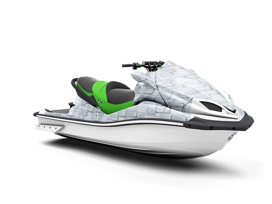 Cloud Grey Brick Jet Ski Vinyl Customized Wrap