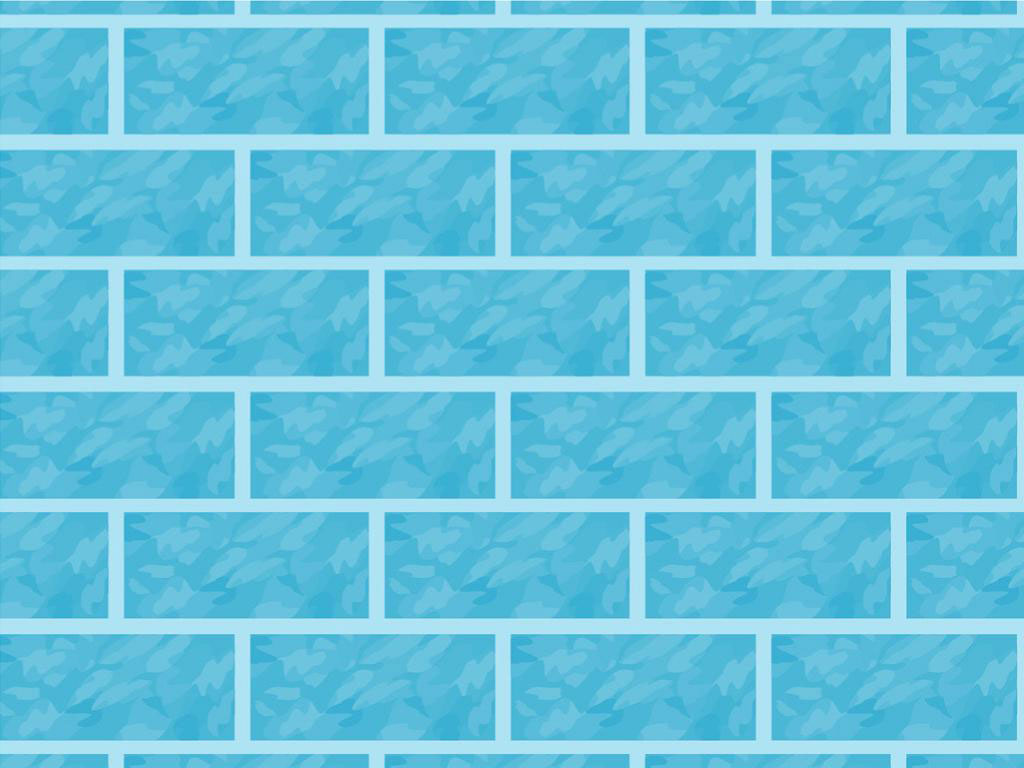 Cyan  Brick Vinyl Wrap Pattern