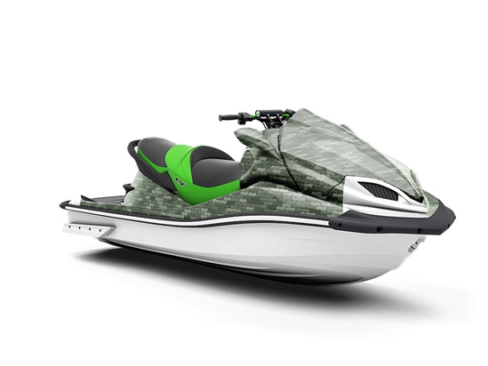 Dartmouth Green Brick Jet Ski Vinyl Customized Wrap