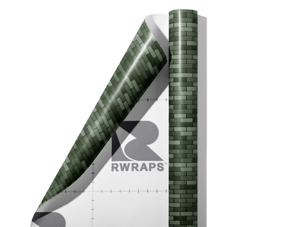 Dartmouth Green Brick Wrap Film Sheets