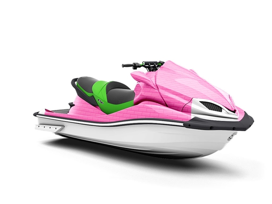 Pink  Brick Jet Ski Vinyl Customized Wrap