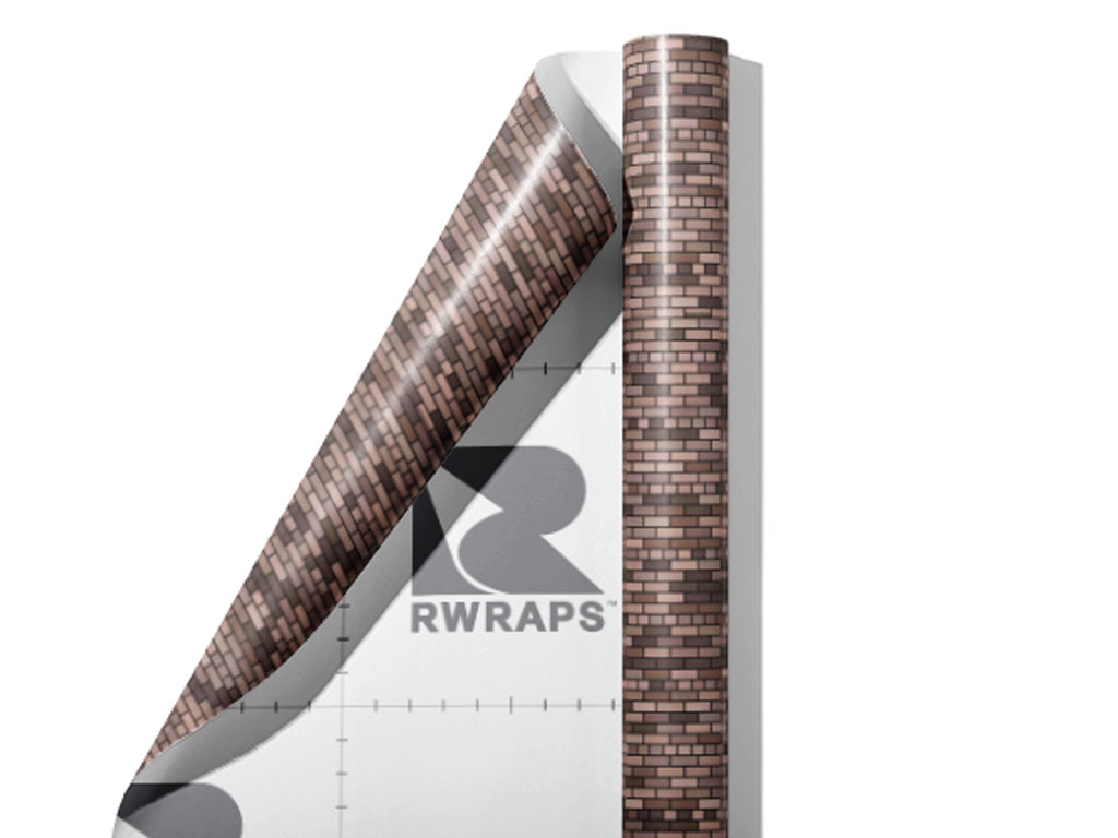 Ash Grey Brick Wrap Film Sheets