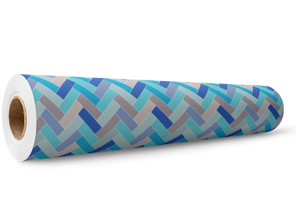 Baby Blue Brick Wrap Film Wholesale Roll